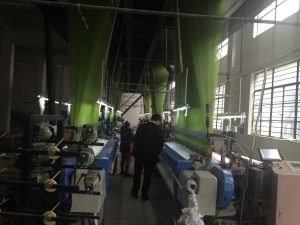 Our imported machines from Germany for the high density jacquard or plain fabrics
