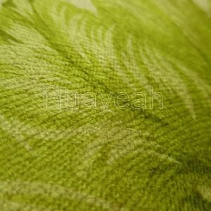 green upholstery fabric close look