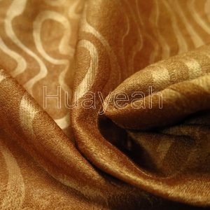 yellow upholstery fabric close look