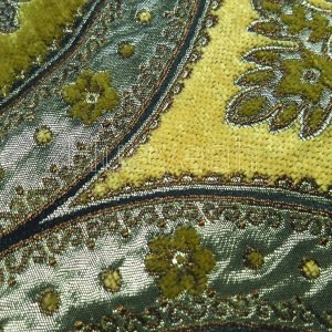 cheap upholstery fabric close look