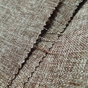 country upholstery fabric close look