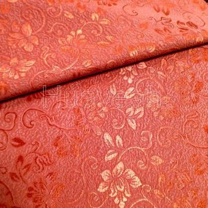 red curtain fabric close look