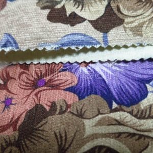chenille decoration fabric close look
