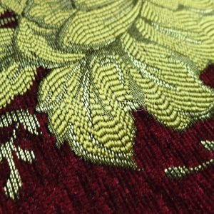 custom jacquard fabric close look