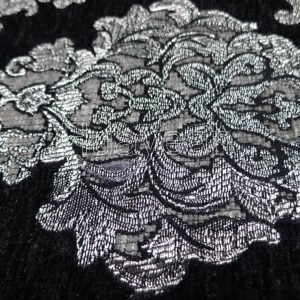 polyester fabric chenille close look