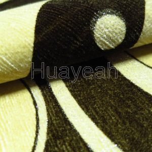 flocked sofa cover fabric close look