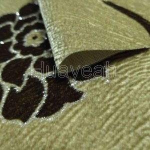 flocking fabric for covering sofa cushions close look