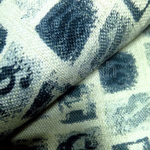 indian upholstery fabric close look