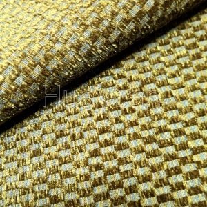 jacquard chenille upholstery fabric close look