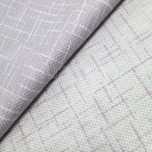 geometric pattern fabric close look