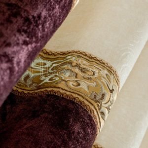 shaoxing curtain textile close look