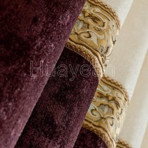 shaoxing curtain textile close look