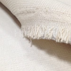 woven wool felt chenille upholstery fabric close look