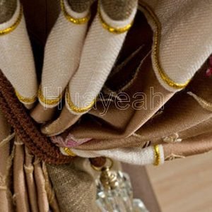 jacquard fabric for curtain close look