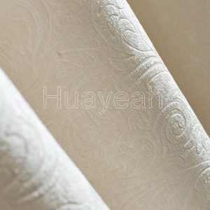 polyester jacquard curtain fabric close look