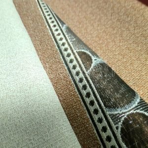 type of curtain fabric close look