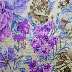 print chenille upholstery fabric for sofa close look