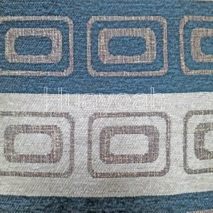 Arabic linen like furniture fabric back side