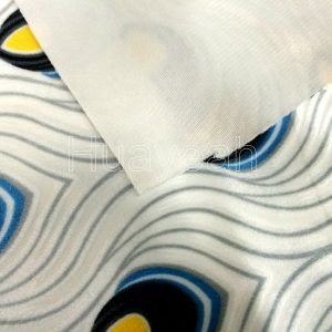 polyester fabric velvet close look