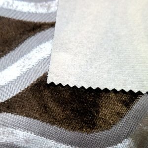 velvet fabric price backside