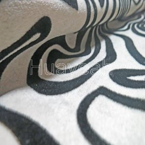 flocking suede for sofa in China close look