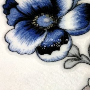 printed burnout velvet fabric wholesale close look