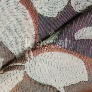 jacquard woven fabric for sofa cover back side