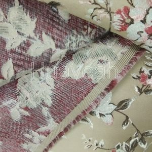 jacquard fabric by the yard back side