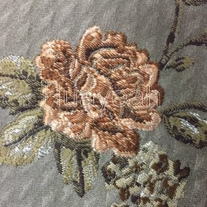 luxury jacquard fabric close side