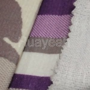 Upholstery fabric for sofas printing velvet back side