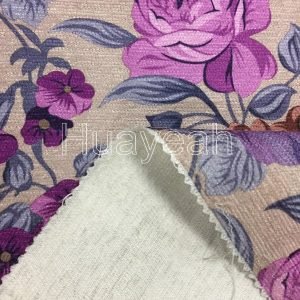 wholesale chenille fabric back side