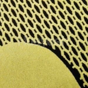 nylon sofa flocking fabric close look