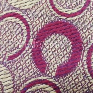 geometric design upholstery tapestry fabric close look