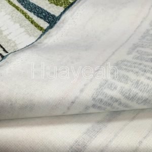 sofa furniture chenille printed fabric