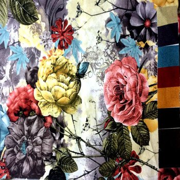 polyester printed fabric