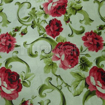 velvet flower fabric