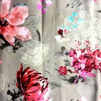 flower print fabric