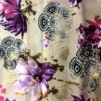 flower print fabric