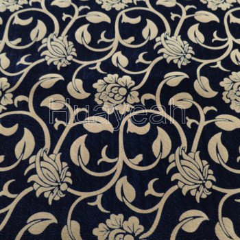 floral flocking fabric