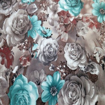 flower velvet upholstery material for chairs