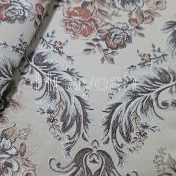 jacquard damask brocade fabric for upholstery