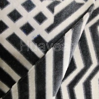 jacquard velvet upholstery fabric