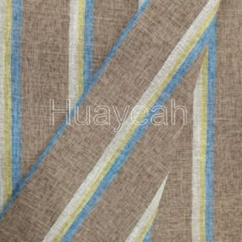 striped imitation linen fabric