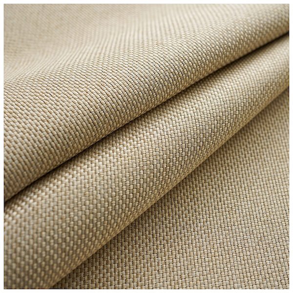 Linen look curtain fabric